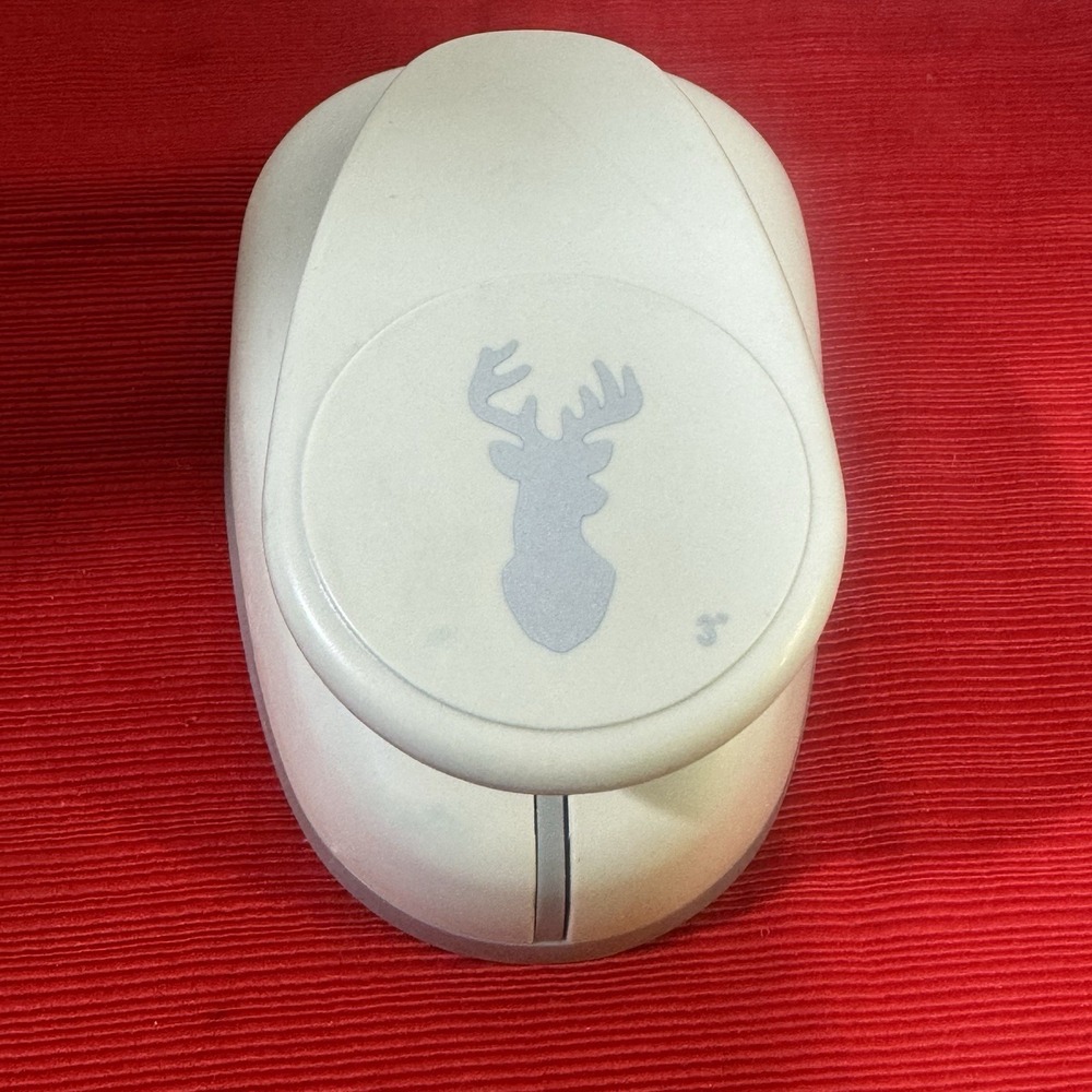 The Paper Studio Mounted Deer Head Antlers XXL Paper Punch
